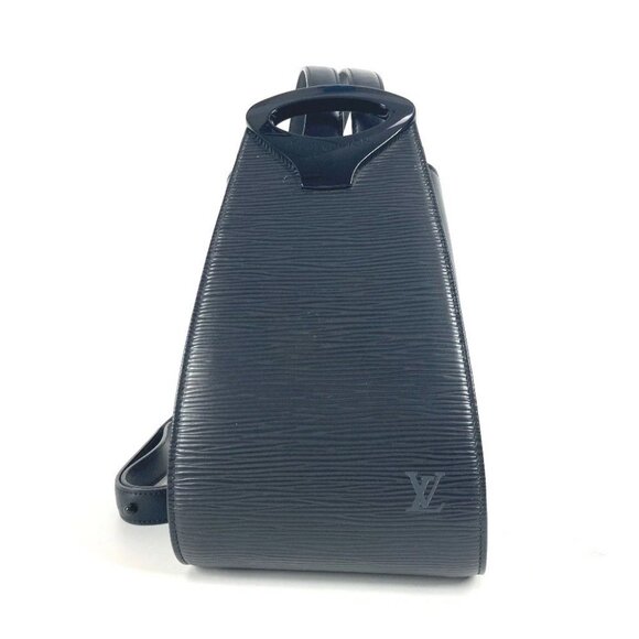 LOUIS VUITTON M52392 Epi Migny Crossbody Shoulder Bag Epi Leather Noir Black - Picture 1 of 15